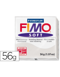 CI | Pasta staedtler fimo soft 56 gr color gris