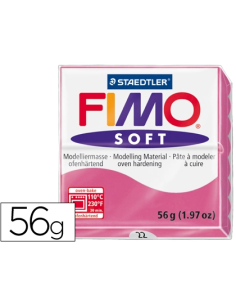 CI | Pasta staedtler fimo soft 56 gr color frambuesa