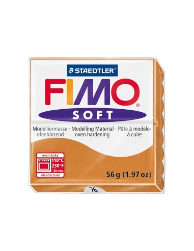 CI | Pasta staedtler fimo soft 56 gr color cogñac