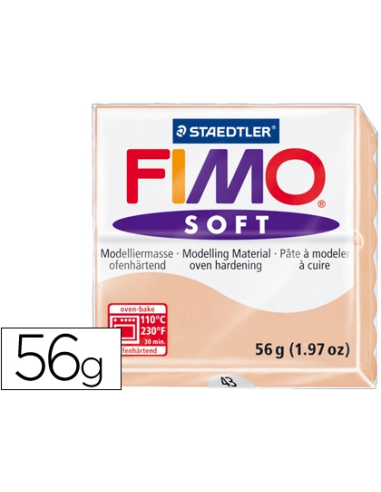 CI | Pasta staedtler fimo soft 56 gr color carne