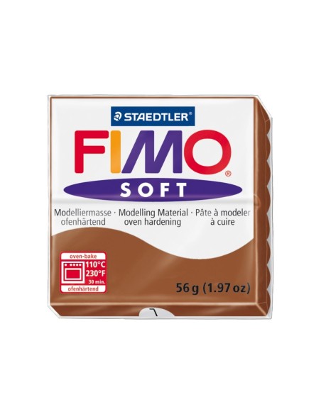 CI | Pasta staedtler fimo soft 56 gr color caramelo