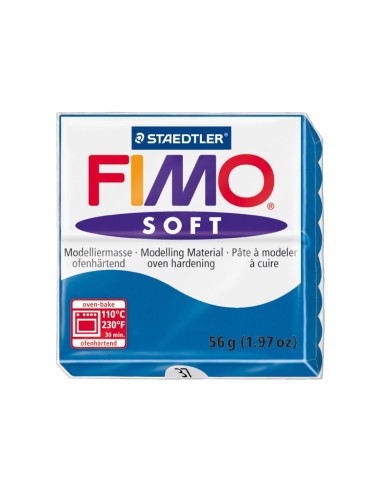 CI | Pasta staedtler fimo soft 56 gr color azul