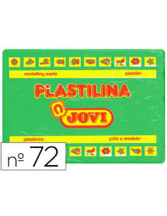CI | Plastilina jovi 72 verde claro -unidad -tamaño grande