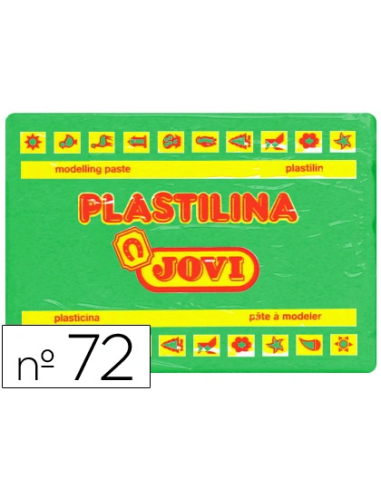 CI | Plastilina jovi 72 verde claro -unidad -tamaño grande