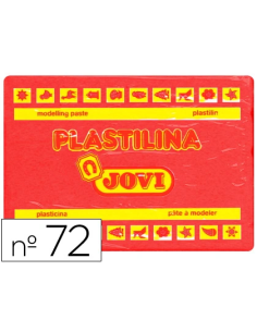 CI | Plastilina jovi 72 rojo -unidad -tamaño grande