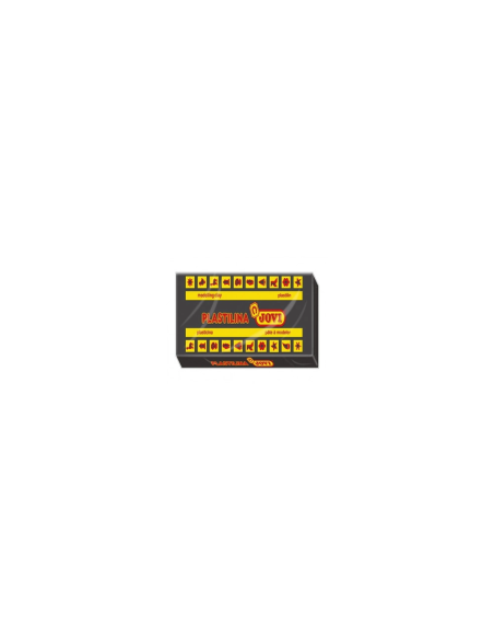 CI | Plastilina jovi 72 negro -unidad -tamaño grande