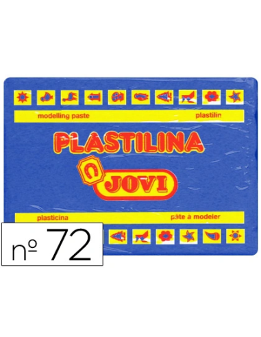 CI | Plastilina jovi 72 azul oscuro -unidad -tamaño grande