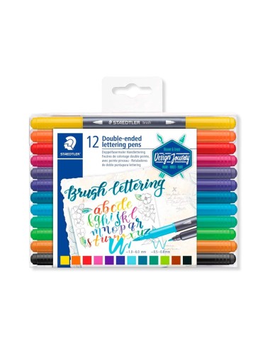 CI | Rotulador staedtler 3004 doble punta para...