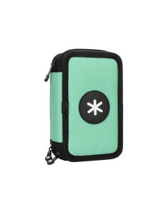 CI | Plumier escolar antartik triple color menta 36 piezas