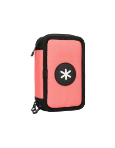 CI | Plumier escolar antartik triple color coral 36 piezas