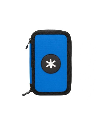 CI | Plumier escolar antartik triple color azul...