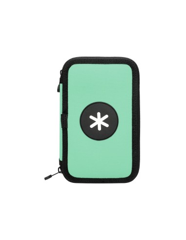 CI | Plumier escolar antartik doble color menta...