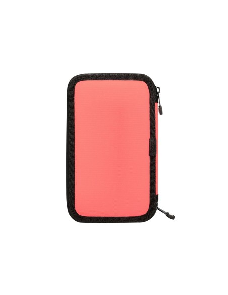 CI | Plumier escolar antartik doble color coral 28 piezas