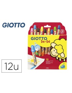 CI | Lapices de colores giotto super bebe caja de 12...