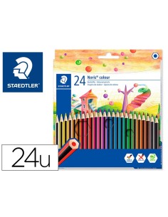 CI | Lapices de colores staedtler wopex ecologico 24...