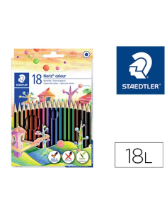 CI | Lapices de colores staedtler wopex ecologico 18...