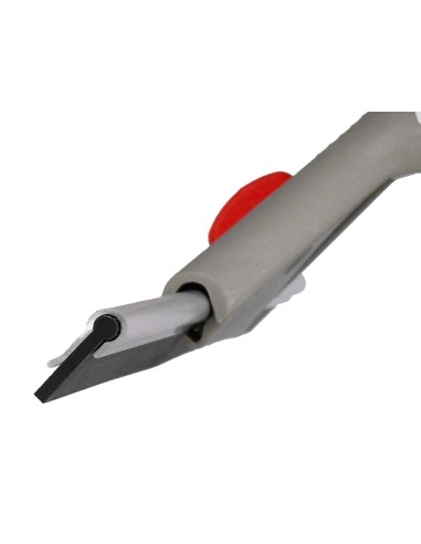 CI | Limpiaventanas q-connect industrial mango de acero y hoja limpiadora de plastico de 40 cm de ancho