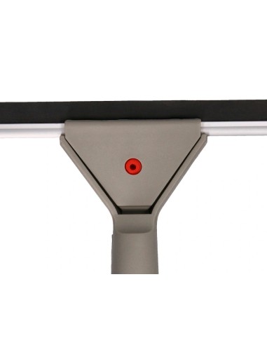 CI | Limpiaventanas q-connect industrial mango de acero y hoja limpiadora de plastico de 40 cm de ancho