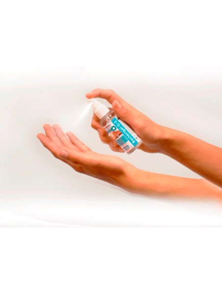 CI | Gel Hidroalcoholico Antiseptico Bacterigel G5 Para Manos Limpia Desinfecta Sin Aclarado Spray De 60 Ml