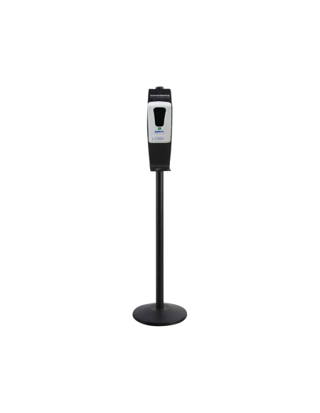 CI | Dispensador Para Gel Y Jabon Q-Connect Automatico Sensor Y Soporte Metalico 152 Cm Alto 13X11,5X27 Cm 1000 Ml Blanco