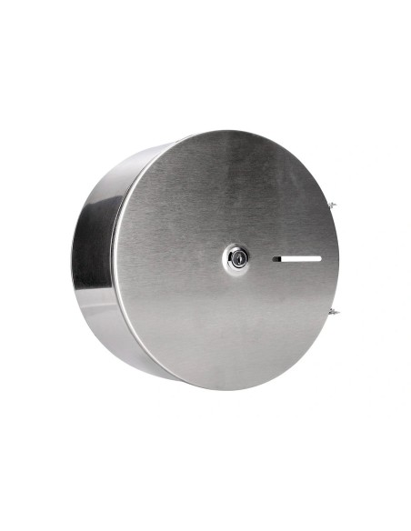 CI | Dispensador q-connect de papel higienico jumbo acero inoxidable 115x254x265 mm