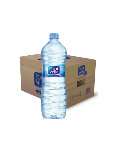 CI | Agua mineral natural font vella botella sant hilari 1,5l