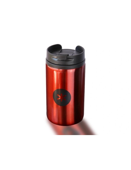 CI | Vaso Antartik Acero Inoxidable Con Tapa Dosificador De Seguridad Y Base Acolchada 290 Ml Color Rojo