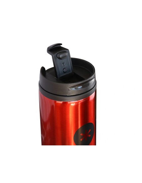 CI | Vaso Antartik Acero Inoxidable Con Tapa Dosificador De Seguridad Y Base Acolchada 290 Ml Color Rojo