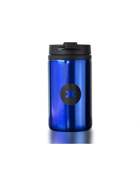 CI | Vaso Antartik Acero Inoxidable Con Tapa Dosificador De Seguridad Y Base Acolchada 290 Ml Color Azul