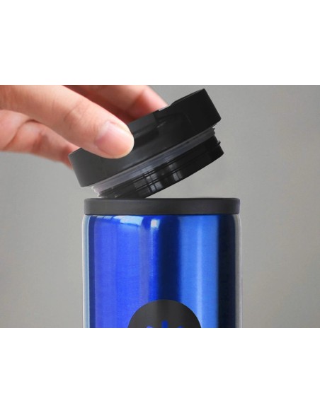 CI | Vaso Antartik Acero Inoxidable Con Tapa Dosificador De Seguridad Y Base Acolchada 290 Ml Color Azul