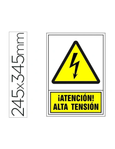 CI | Pictograma syssa señal de advertencia atencion! alta...