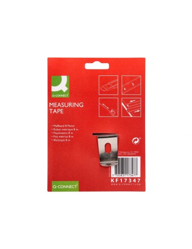 CI | Flexometro Q-Connect De 8 Mt Con Freno...