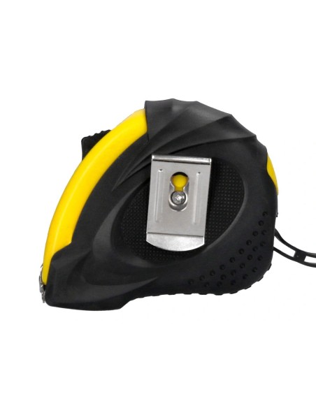 CI | Flexometro q-connect de 5 mt con freno material antichoque 19 mm de ancho