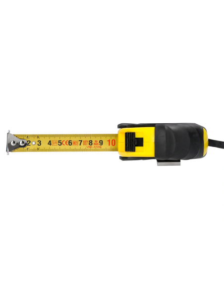CI | Flexometro q-connect de 5 mt con freno material antichoque 19 mm de ancho