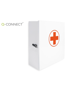 CI | Botiquin Q-Connect Metalico 4 Compartimentos Vacio...