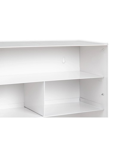 CI | Botiquin Q-Connect Metalico 4 Compartimentos Vacio Primeros Auxilios 330X360X120 Mm