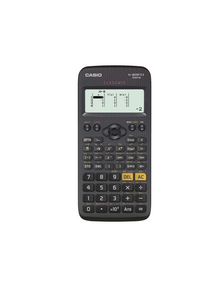 CI | Calculadora casio fx-82 spxii iberia classwizz cientifica 292 funciones 9 memorias con tapa