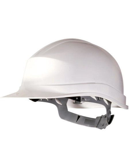 CI | Casco de proteccion deltaplus polietileno especial para obra y trabajos electricos de baja tension color blanco