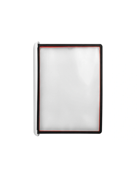 CI | Portacatalogo de pared plastico liderpapel con 10 fundas din a4 colores surtidos
