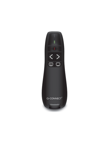 CI | Puntero Laser Q-Connect Para Presentaciones 5 Botones Alcance 20 Mt Micro Usb