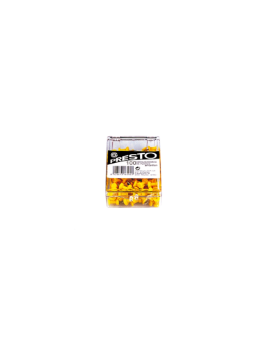 CI | Señalizador de planos presto amarillo -caja de 100 unidades