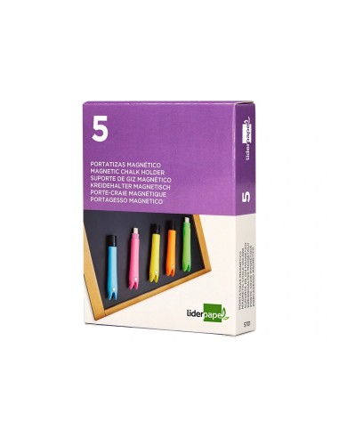 CI | Portatizas Plastico Liderpapel Magnetico...