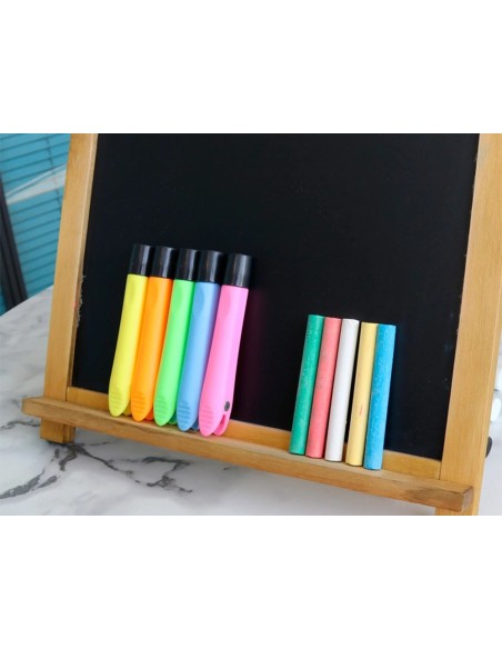 CI | Portatizas Plastico Liderpapel Magnetico Colores Surtidos Caja De 5 Unidades