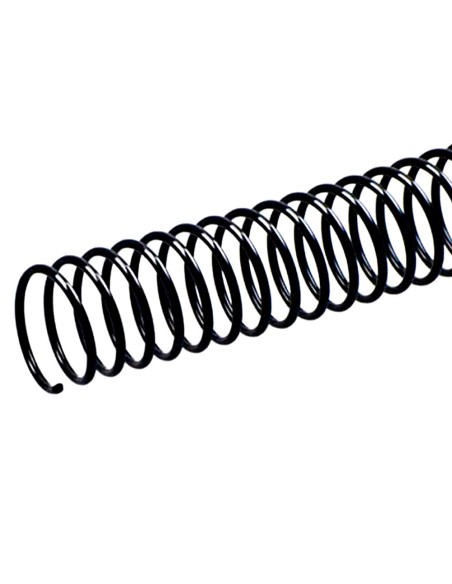 CI | Espiral metalico q-connect 64 5:1 24mm 1,2mm caja de 100 unidades