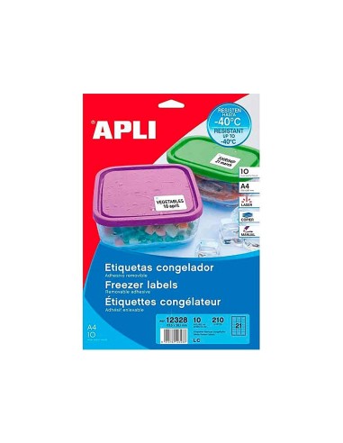 CI | Etiqueta adhesiva apli 12328 tamaño...