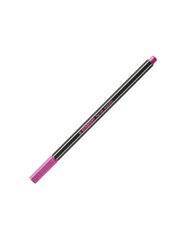 CI | Rotulador stabilo punta de fibra pen 68 metallic estuche plastico de 8 unidades colores surtidos