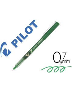 CI | Rotulador pilot punta aguja v-7 verde 0.7 mm