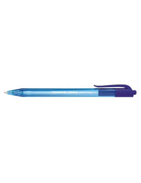 CI | Boligrafo paper mate inkjoy 100 retractil punta media azul