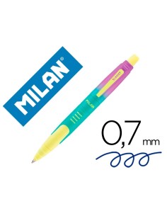 CI | Boligrafo Milan Compact Sunset Retractil Tinta Azul...