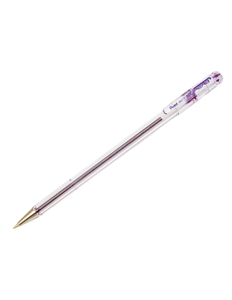 CI | Boligrafo pentel bk-77 v violeta